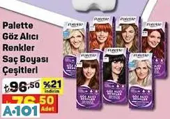 PALETTE GÖZ ALICI RENKLER SAÇ BOYASI ÇEŞİTLERİ